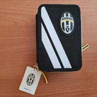 Astuccio scuola triplo scomparto Juventus