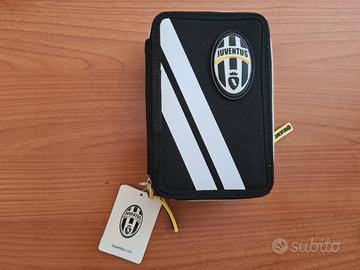 Astuccio scuola triplo scomparto Juventus