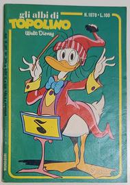 Fumetto gli alibi di Topolino n.1078