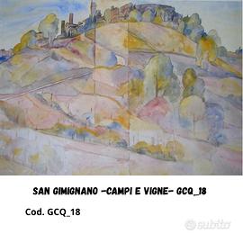 SAN GIMIGNANO -campi e vigne- GCQ_18