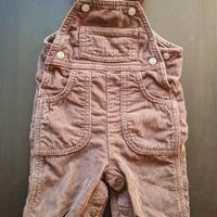 Salopette in velluto