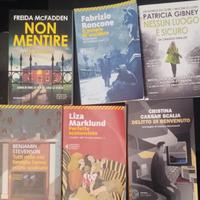 6 libri usati Thriller 