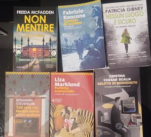 6 libri usati Thriller 