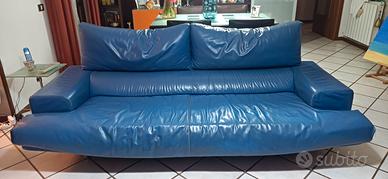 Divano di IPE Cavalli - Visionnaire, in pelle blu