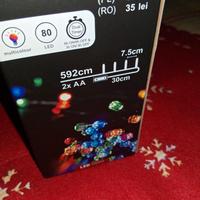 LUCI LED NATALE MULTICOLORE 