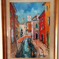 Quadro pittore Renzo Mercatini