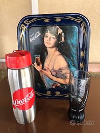 Coca Cola - lotto n.3 pezzi da collezione