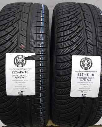 2 GOMME 225 45 18 MICHELIN A61266
