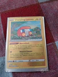 Carta pokemon Charjabug Lucente 2023