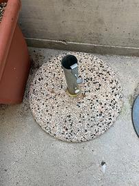 Base Ombrellone in Cemento Rotonda 55 kg