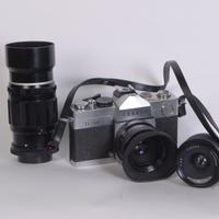 Exakta tl 500 con 50mm+35mm+135mm