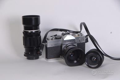 Exakta tl 500 con 50mm+35mm+135mm