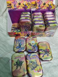 20 x mini tin segreto fiabesco Pokemon 