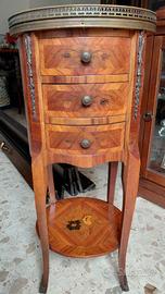 Splendido mobile in bois de rose tondo COME NUOVO