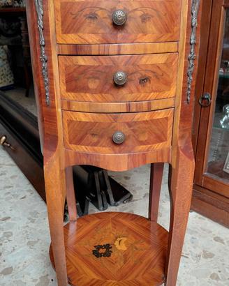 Splendido mobile in bois de rose tondo COME NUOVO