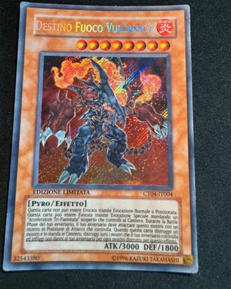 Destino Fuoco Vulcanico Sceret Rare