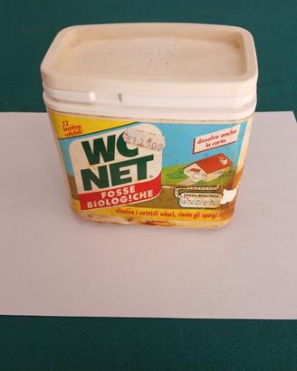 WC NET, SCATOLA con COPERCHIO -VINTAGE.