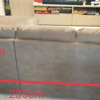 Divano 3 posti con chaise longue 