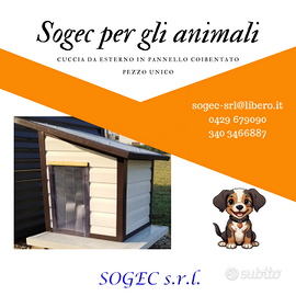 Cuccia in pannello coibentato