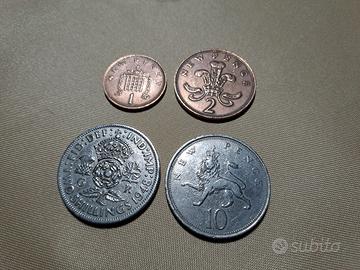 Piccolo lotto monete inglesi