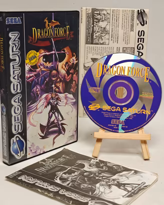 Dragon Force💯originale Sega Saturn PAL completo 