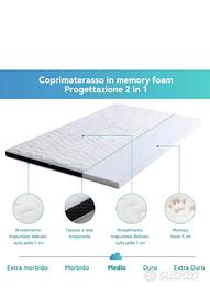 Amazon Basics Topper Matrimoniale 160 x 190 cm in 