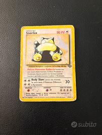 Pokemon base Snorlax 90pv, -  27/64