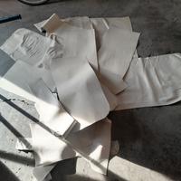 scampoli pelle cuoio per borse o cinturini 