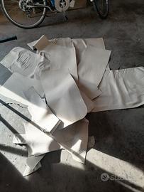 scampoli pelle cuoio per borse o cinturini 