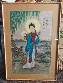 Stampa su tessuto, giapponese