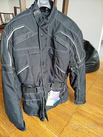 Giacca moto con protezioni