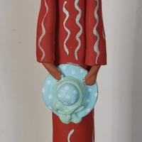 Statua in terracotta Arte Pink 