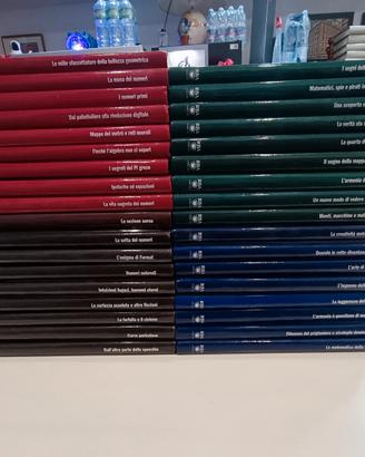 Lotto 35 volumi "MONDO MATEMATICO" (RBA)