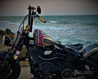 Harley d cross bones a pezzi bobber old school