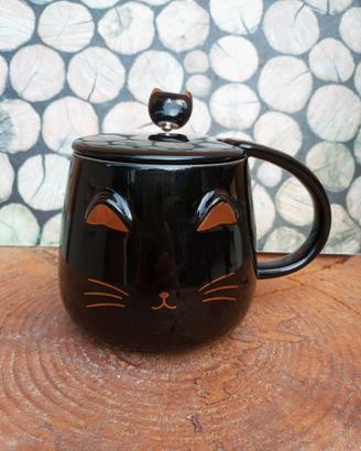 Tazza Kawaii Mug nera