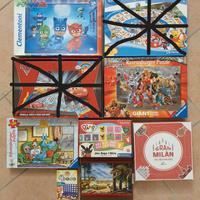 Puzzle e giochi da tavolo bambini