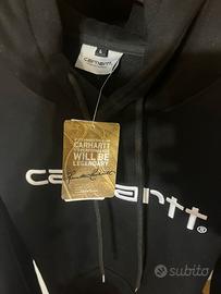felpa carrhart nera