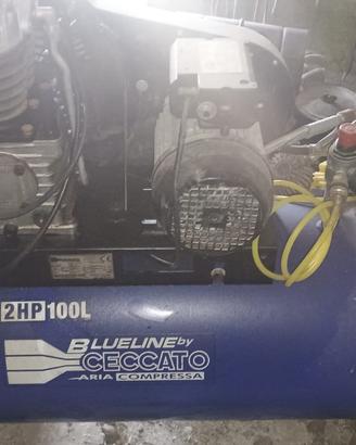 Compressore Ceccato Blueline 100 Litri - 2 HP (A C