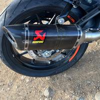 Silenziatore Akrapovic duke 125/250/390