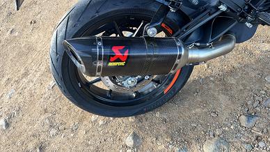 Silenziatore Akrapovic duke 125/250/390
