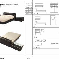 Rossi di Albizzate Letto in pelle