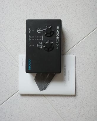 Motu Microbook IIC scheda audio