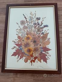 Composizione fiori secchi. Di Silvana Confalonieri