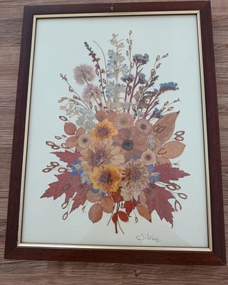 Composizione fiori secchi. Di Silvana Confalonieri