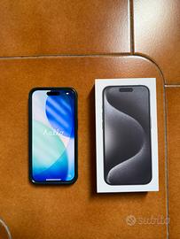 Apple iPhone 15 Pro 128GB Nero/Titanio Perfetto