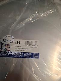 casseruola bassa 34 con coperchio