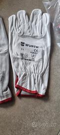 Guanti da lavoro in pelle fiore wurth  taglia  11