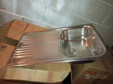 Lavello cucina in acciaio inox