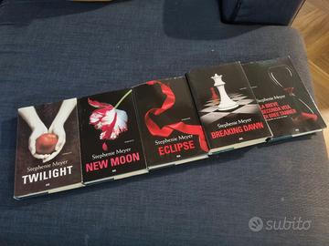 Libri saga Twilight di Stephenie Meyer 