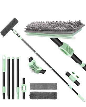 Lavavetri Professionale 2 in 1con Asta Telescopica